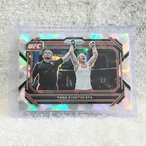 3/$25 Mint 2023 Panini Prizm Yana Kunitskaya Ice Prizm UFC Card 93!!